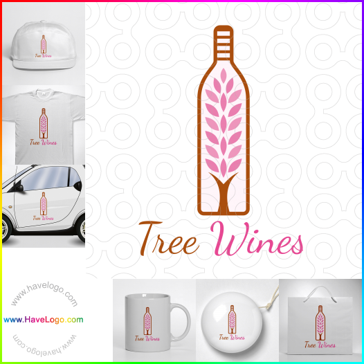 Compra un diseño de logo de Centros del vino 20615