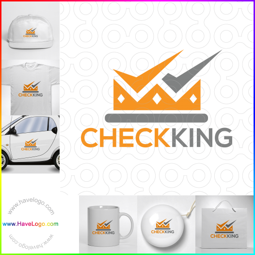 Compra un diseño de logo de Check King 65907