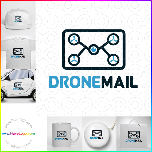 Compra un diseño de logo de Drone Mail 67372