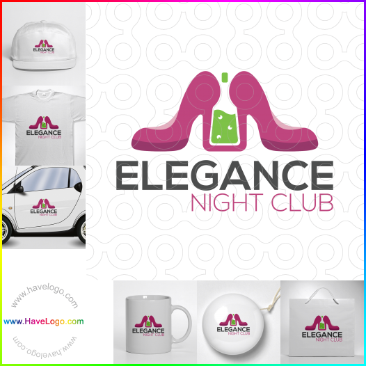 Compra un diseño de logo de Elegance Night Club 62031