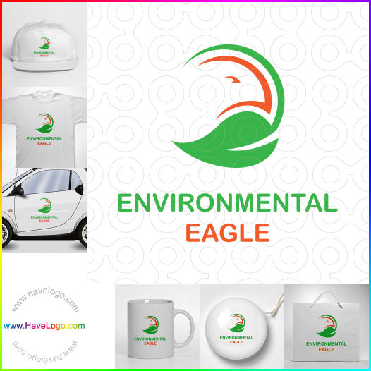 Compra un diseño de logo de Águila ambiental 61186