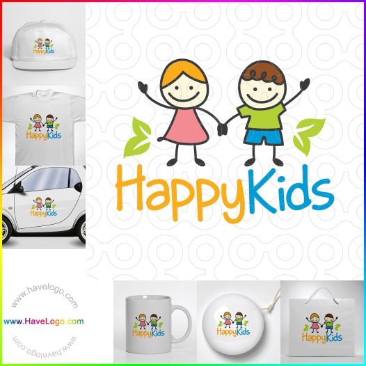 Acheter un logo de Happy Kids - 64319