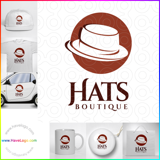 Compra un diseño de logo de Boutique de sombreros 64648