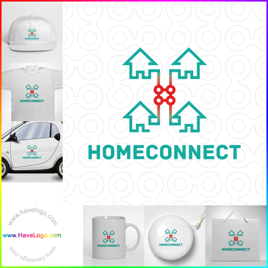 Compra un diseño de logo de Home Connect 67103
