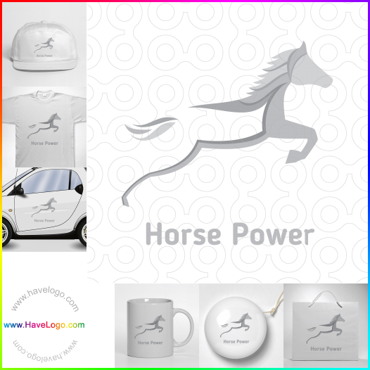 Compra un diseño de logo de Potencia del caballo 63117