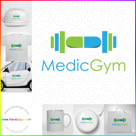 Compra un diseño de logo de Medic Gym 64227