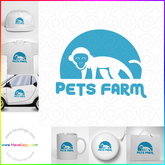 Koop een Huisdieren boerderij logo - ID:64551