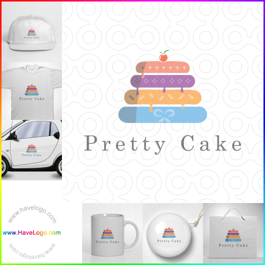 Koop een Pretty Cake logo - ID:65454