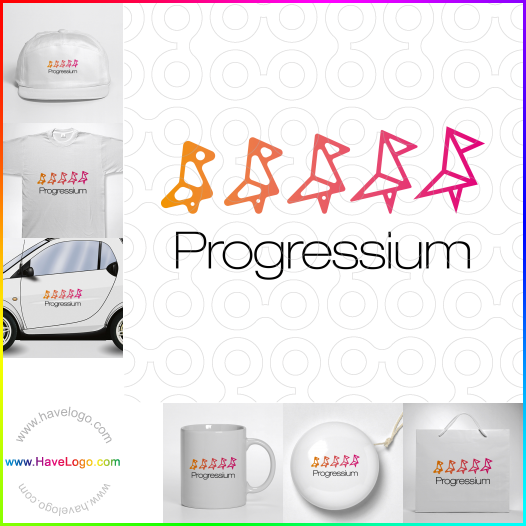 Compra un diseño de logo de Progressium 65425