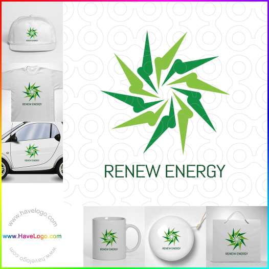 Compra un diseño de logo de Renew Energy 65407
