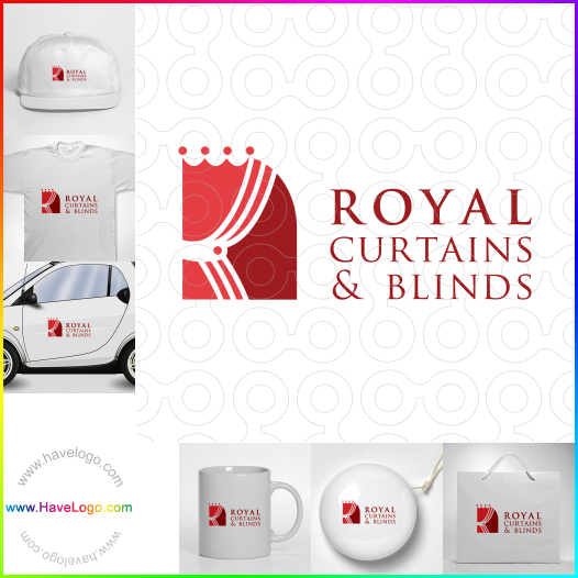 Compra un diseño de logo de Royal Curtains 63069