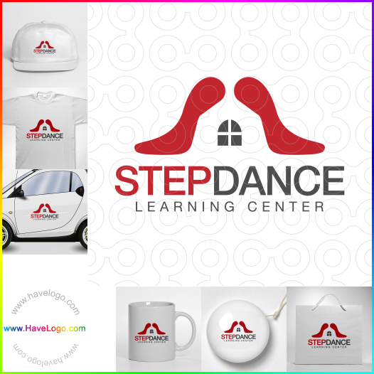 Compra un diseño de logo de Step Dance 66402