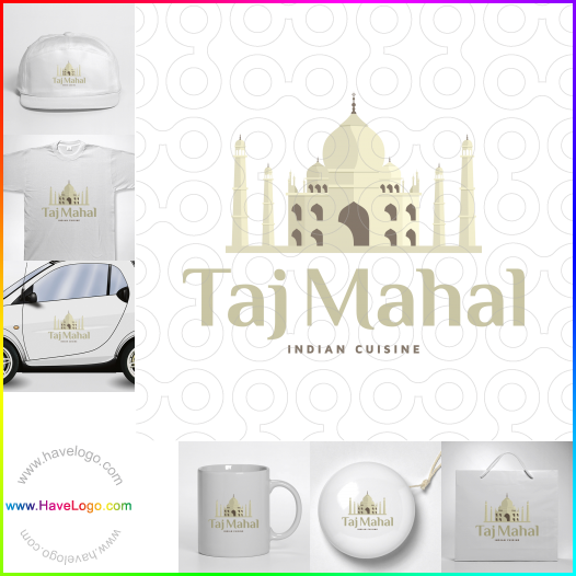 Compra un diseño de logo de Taj Mahal Indian Cuisine 64110