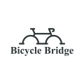 logo de puente de bicicleta