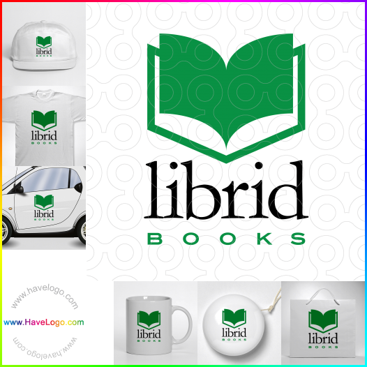 Koop een boekwinkel logo - ID:26260
