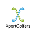 Logo clubs de golf
