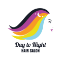 Logo produit de coloration des cheveux