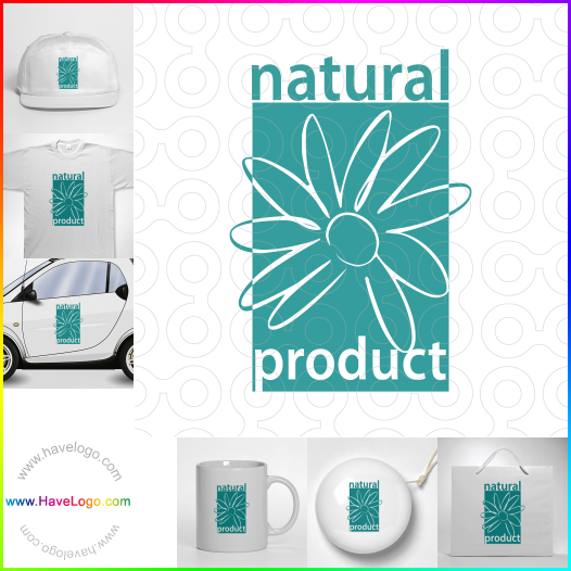 Koop een natuurlijke producten logo - ID:31924
