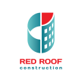 logo de techo rojo
