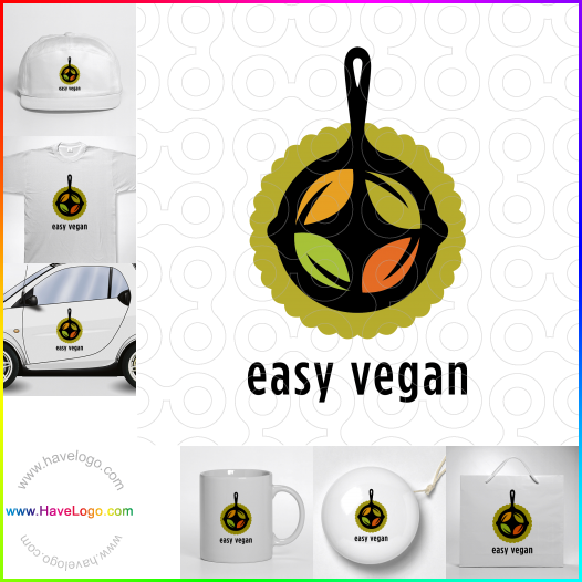 Acheter un logo de site végétarien - 14634