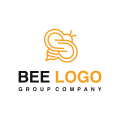 logo de Logotipo de la abeja