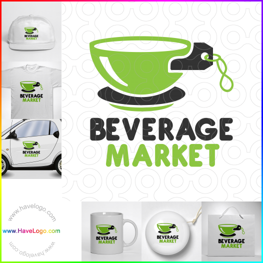 Compra un diseño de logo de Mercado de bebidas 67134