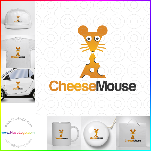 Compra un diseño de logo de Cheese Mouse 62570