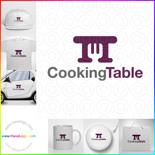 Compra un diseño de logo de Tabla de cocina 63931