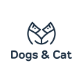 Honden en katten logo