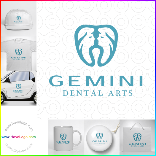 Compra un diseño de logo de Gemini Dental Arts 67376