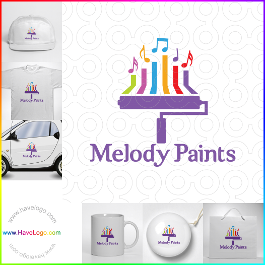 Acheter un logo de Melody Paints - 64341