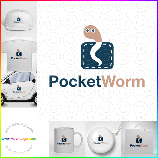 Koop een Pocket Worm logo - ID:64234