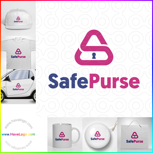 Logo Safe Purse