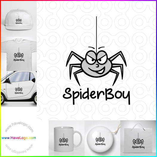 Compra un diseño de logo de Spider Boy 60097