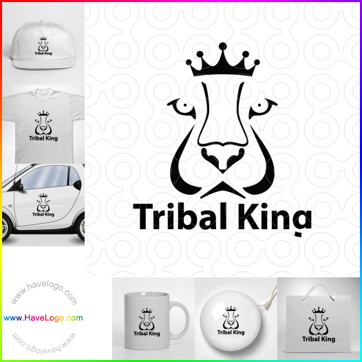 Acquista il logo dello Re tribale 63205