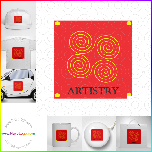 Koop een abstract logo - ID:3839