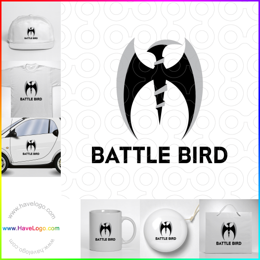 Acheter un logo de oiseau de bataille - 61349