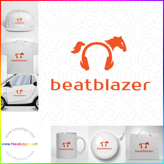 Compra un diseño de logo de beatblazer 67402