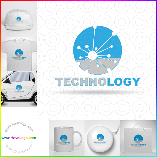 Koop een geavanceerde technologie logo - ID:58039