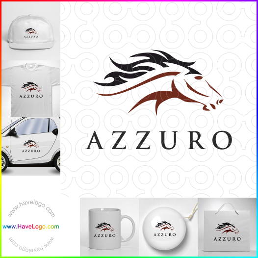 Koop een paardenraces logo - ID:50262