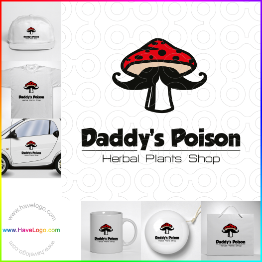 Koop een paddenstoel logo - ID:13313