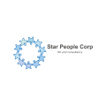 Logo star circle