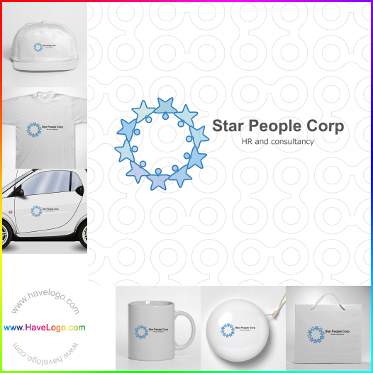 Acheter un logo de star circle - 33859