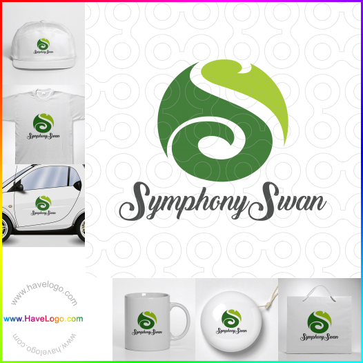 Koop een symfoniezwaan logo - ID:65508