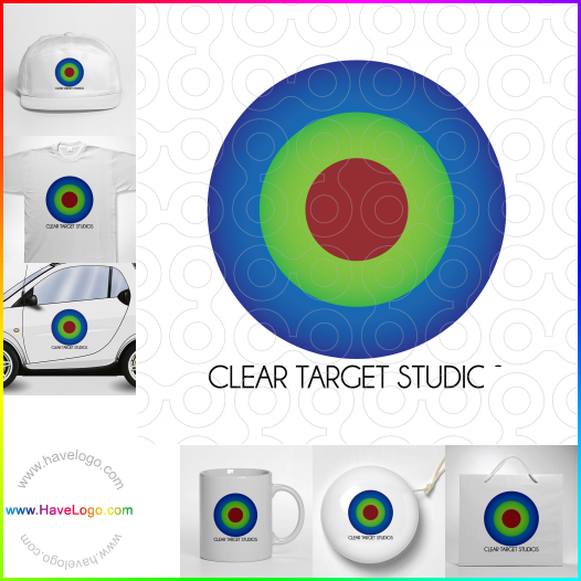 Koop een target logo - ID:10493