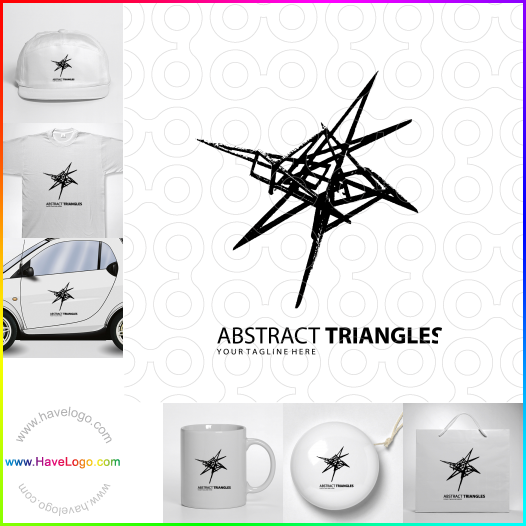 Compra un diseño de logo de Triángulos 40393