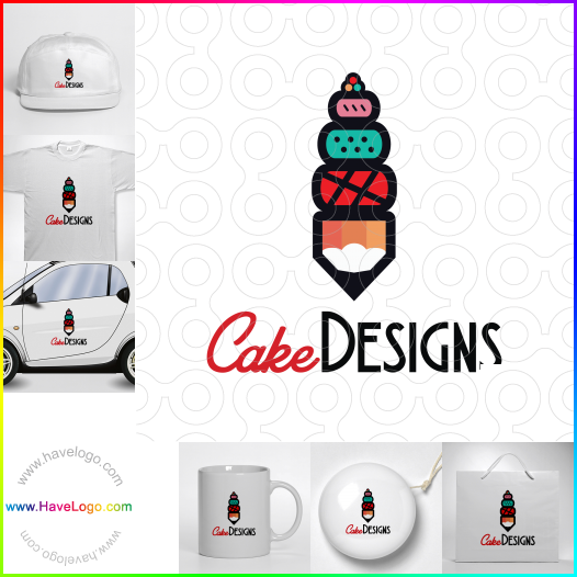 Acquista il logo dello Cake Designs 63371