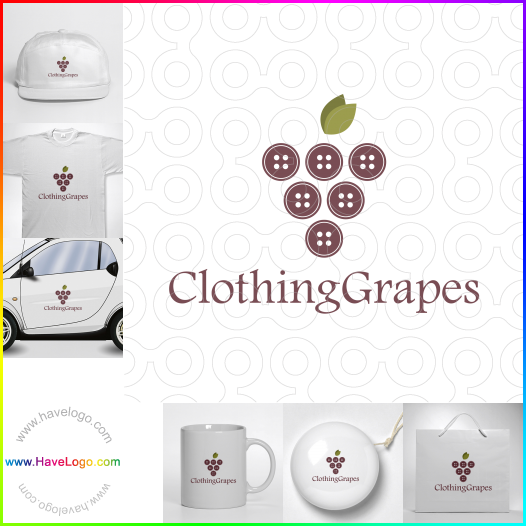Acheter un logo de Vêtements raisins - 62645