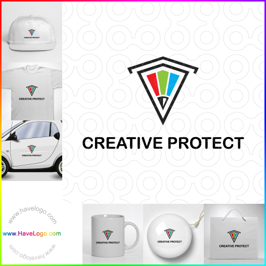 Compra un diseño de logo de Creative Protect 64475