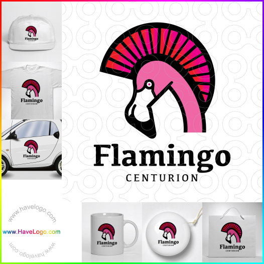 Compra un diseño de logo de Centurión del flamenco 61171